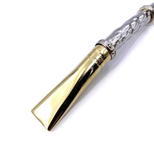 Bombilla à maté ciselée anillo - bronze