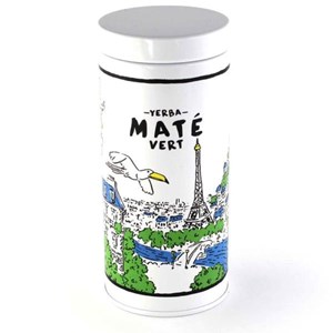 Maté vert bio - boîte fer blanc 100g