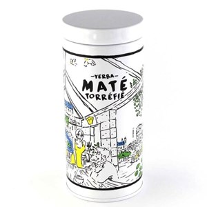 Maté torréfié bio - boîte fer blanc 100g