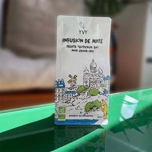 Infusion de maté - fruits tropicaux bio