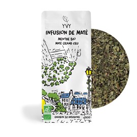 Infusion de maté - menthe bio