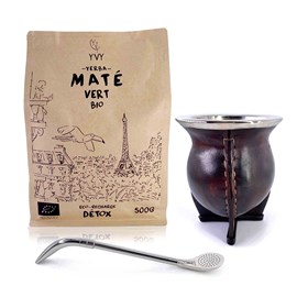 Kit maté camionero alpaca