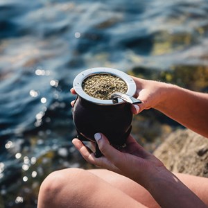 Kit maté camionero alpaca