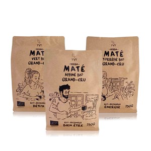 Kit découverte 3 matés bio