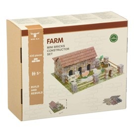 Ferme - construction en mini-briques