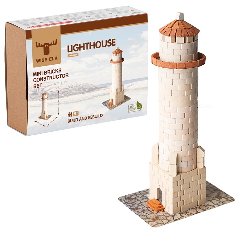 Phare - construction en mini-briques