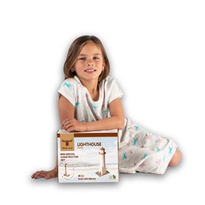 Phare - construction en mini-briques