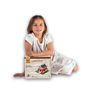 Maison chinoise en mini-briques