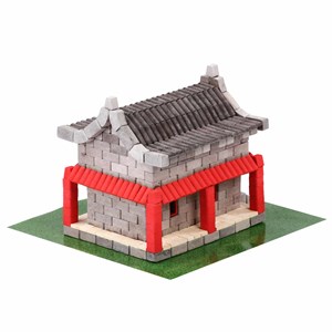 Maison chinoise en mini-briques