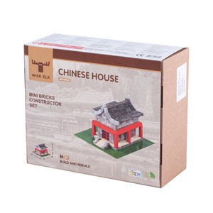 Maison chinoise en mini-briques