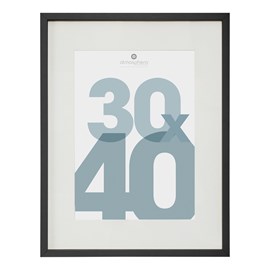 Cadre photo manu noir 30x40 cm