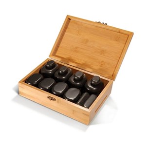 Coffret 28 petites pierres pour massage