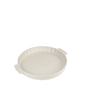 Appolia moule à tarte céramique écru