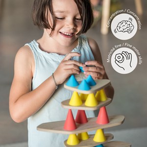 Jeu de construction en bois piks small