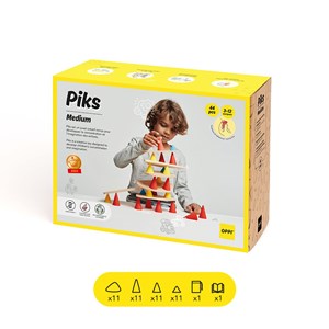 Jeu de construction en bois piks medium