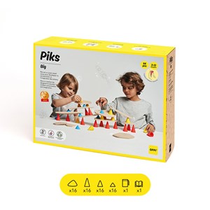 Jeu de construction en bois piks big