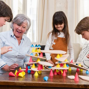 Jeu de construction en bois piks big