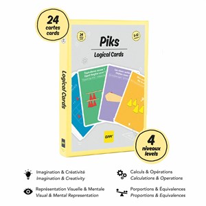 Cartes logiques pour jeu piks