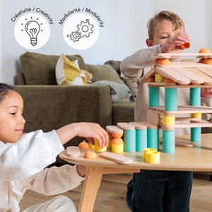 Jeu de construction stix 108 pièces