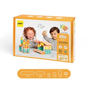 Jeu de construction stix 108 pièces