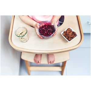 Chaise haute bébé +6 mois évolutive