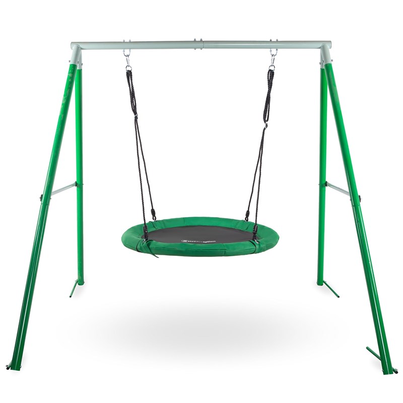 HyperMotion - Balançoire enfant, cadre & cordes 150kg