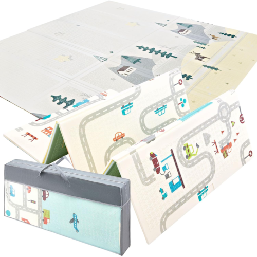 Mamabrum - Tapis d'éveil bébé tapis jeux 180*200 cm