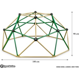 Dôme d'escalade enfants, cage d'écureuil