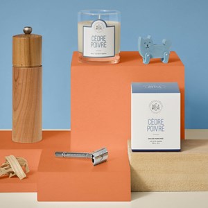 Bougie parfumée cèdre poivré