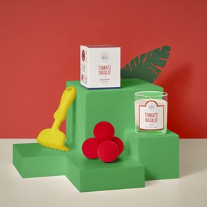 Bougie parfumée tomate basilic