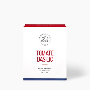 Bougie parfumée tomate basilic