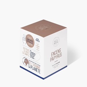 Bougie parfumée encens papyrus