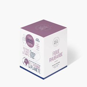 Bougie parfumée figue rhubarbe