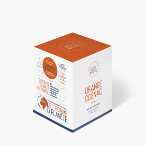 Bougie parfumée orange cognac