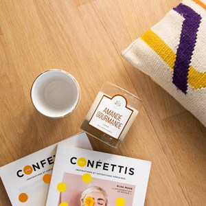 Bougie parfumée amande gourmande