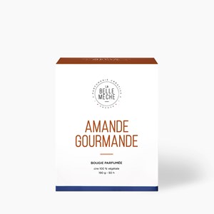Bougie parfumée amande gourmande