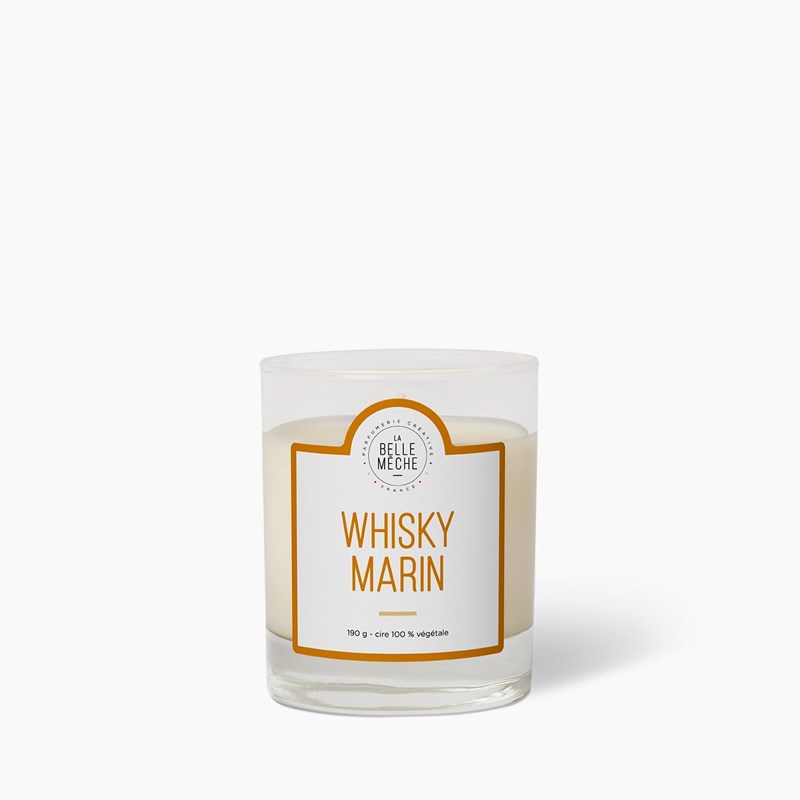 La Belle Mèche - Bougie parfumée whisky marin