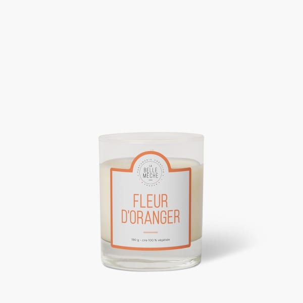 Bougie parfumée Elea - fleur d'oranger - 411g - Atmosphera créateur d
