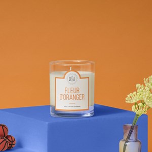 Bougie parfumée fleur d'oranger