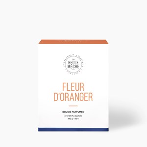 Bougie parfumée fleur d'oranger