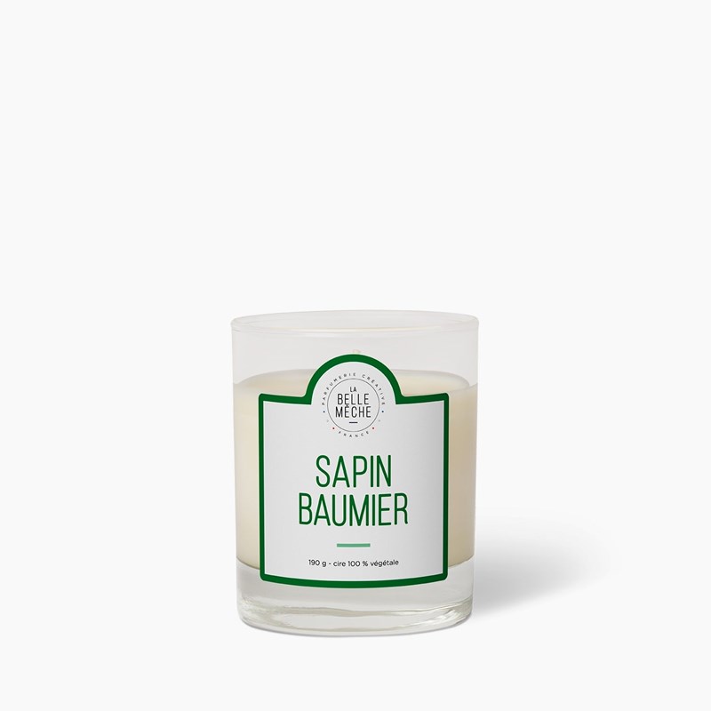 La Belle Mèche - Bougie parfumée sapin baumier