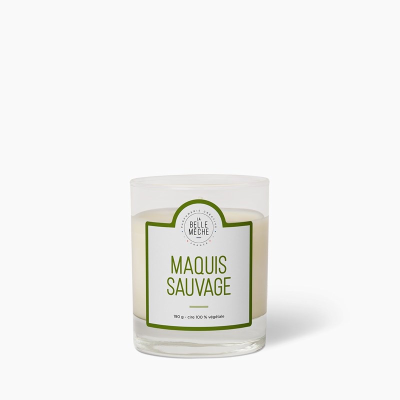 La Belle Mèche - Bougie parfumée maquis sauvage