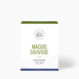 Bougie parfumée maquis sauvage