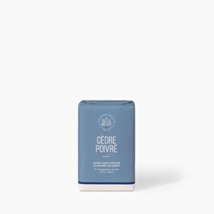 Savon solide parfumé cèdre poivré
