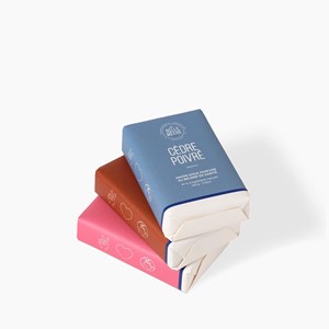 Savon solide parfumé cèdre poivré