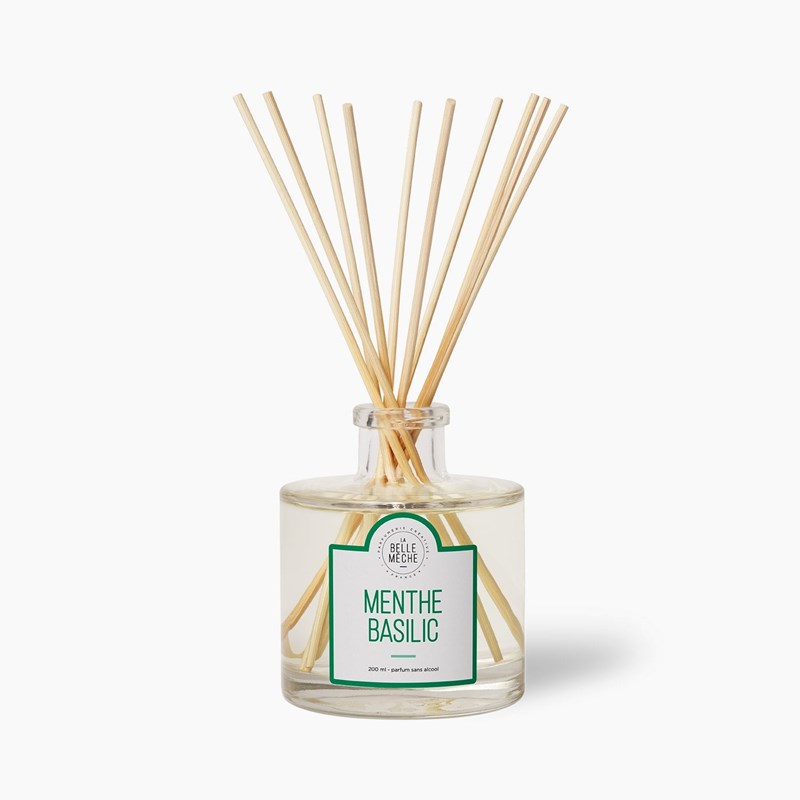 La Belle Mèche - Diffuseur menthe basilic