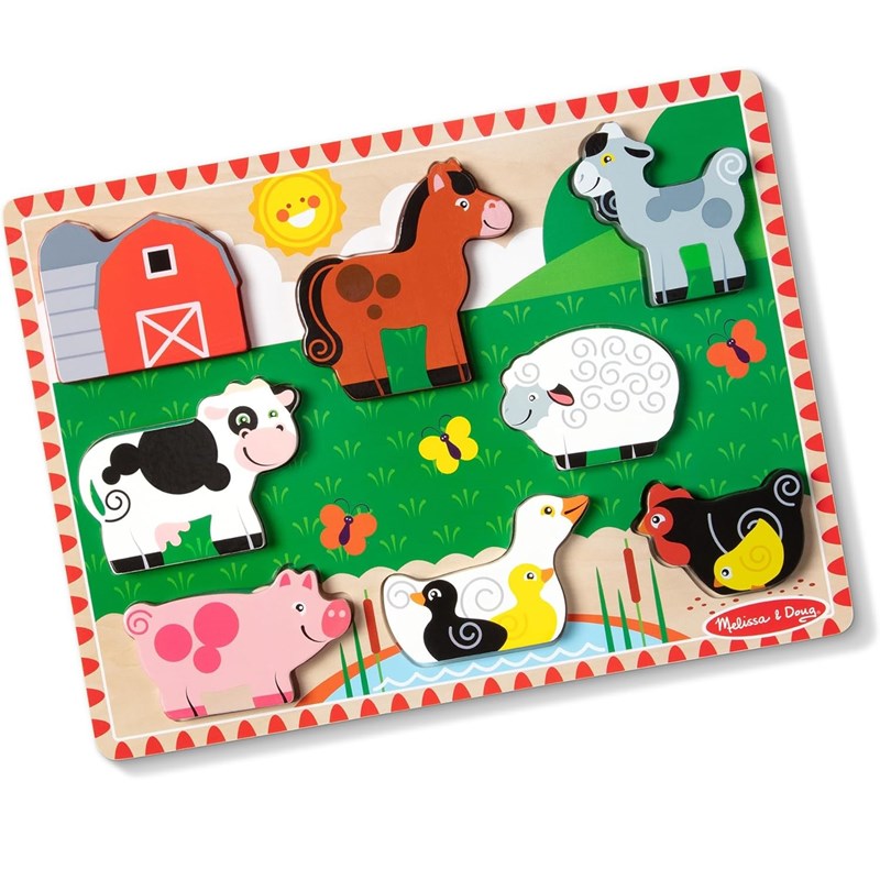 Melissa & Doug - Chunky puzzle animaux de la ferme