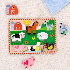 Chunky puzzle animaux de la ferme