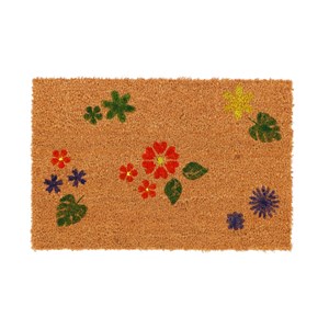 Diy paillasson fleurs