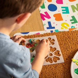 Diy paillasson fleurs